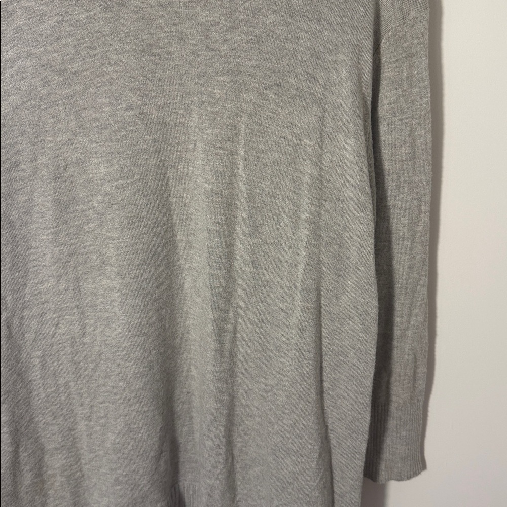 Eileen Fisher Light Gray Women's Cardigan size medium - Picture 4 of 8